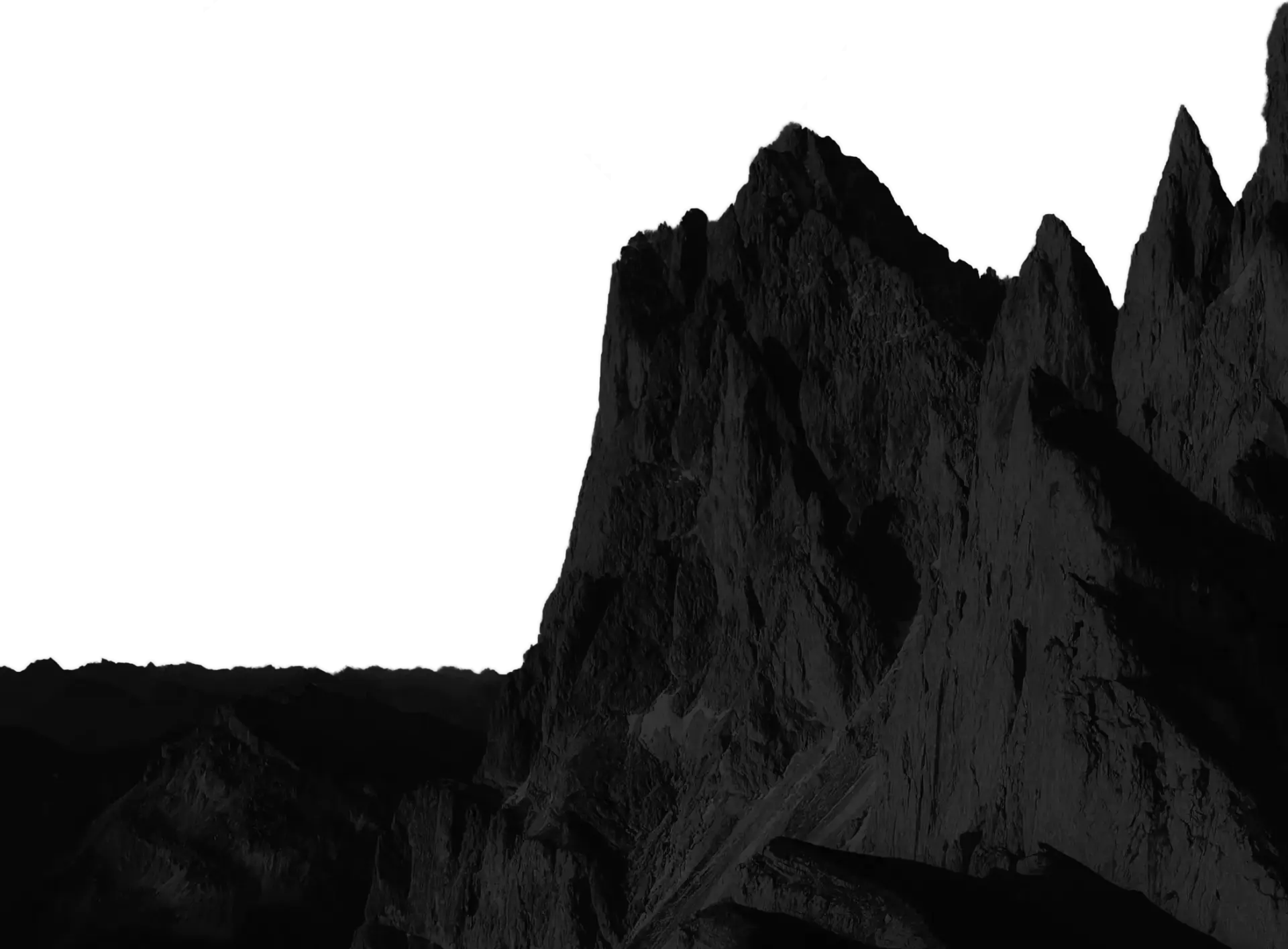 A mountain